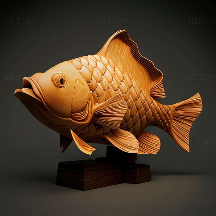 3D model Nanjing fish fish (STL)